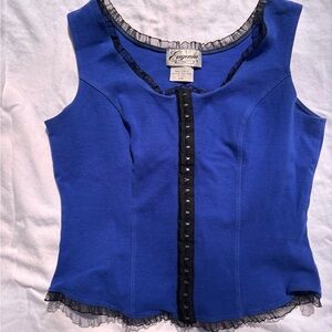 Vintage Eugenia Corset Top –Size L 💙